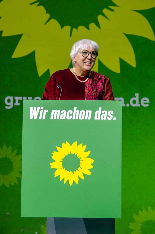 Bundestagsvizepräsidentin und bayer. Spitzenkandidatin Claudia Roth